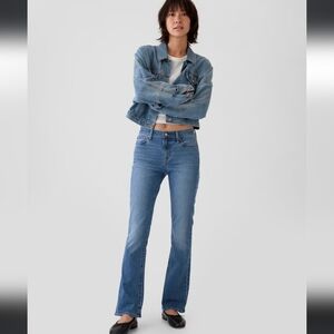 GAP Perfect Boot Mid Rise Jeans